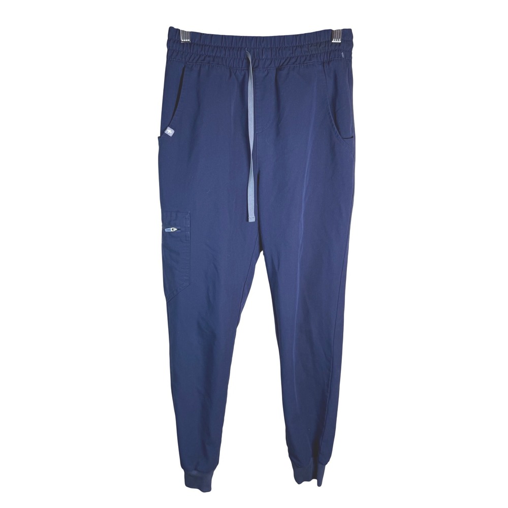FIGS Technical Collection Jogger Scrub Pants Womens XS‎ Navy Cargo Healthcare